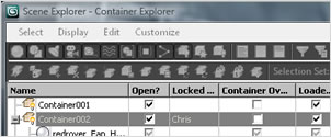 Autodesk 3ds Max: Lokale Bearbeitung von Containern