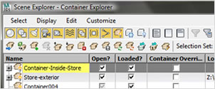 Autodesk 3ds Max Design: Lokale Bearbeitung von Containern