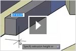 AutoCAD 2013 feature for context sensitive PressPull