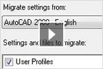 AutoCAD 2013 feature for simplified migration to AutoCAD 2013
