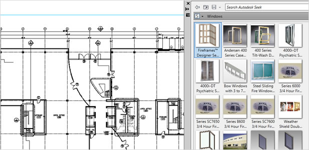 AutoCAD Architecture: Content Search