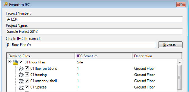 AutoCAD Architecture: IFC Support