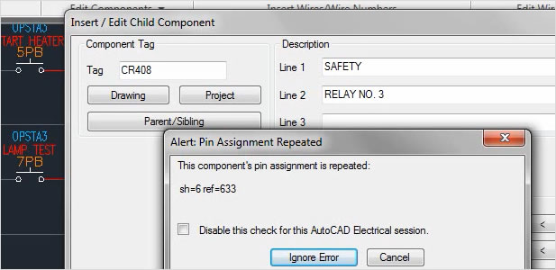 AutoCAD Electrical: Real-Time Coil & Contact Cross-Referencing