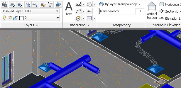 AutoCAD MEP: Improved Performace
