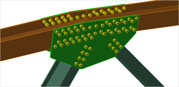 AutoCAD Structural Detailing: Bolts, Nuts & Washers Positioning