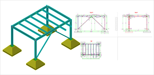 AutoCAD Structural Detailing: Solid Objects on Drawings
