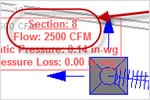 With Revit MEP engineering software, you can more accurately calculate pressure and flow for ducts and pipes.