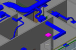 Create and name custom duct and piping system types within Revit MEP engineering software.