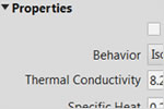 Revit features physical materials for building performance analysis.