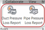 Perform pressure loss reports to help validate duct and pipe design with Revit MEP engineering.