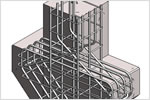 Revit structural engineering software features improved snapping to fillets and hooks.