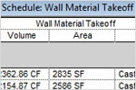 The Material Takeoff is a Revit tool that helps you calculate detailed material quantities.