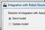 Robot Structural Analysis Professional: Bidirectional links with Revit Structure