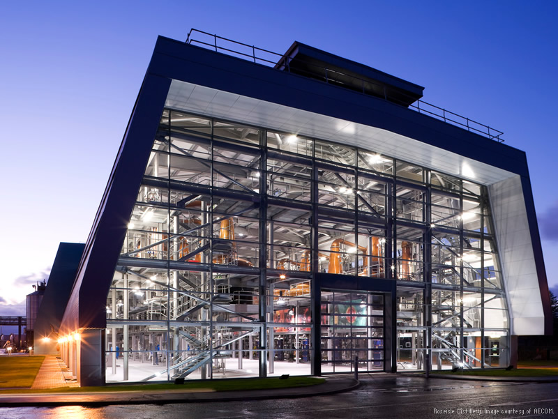 Engineering services firm AECOM uses Autodesk BIM for Roseisle Distillery project.