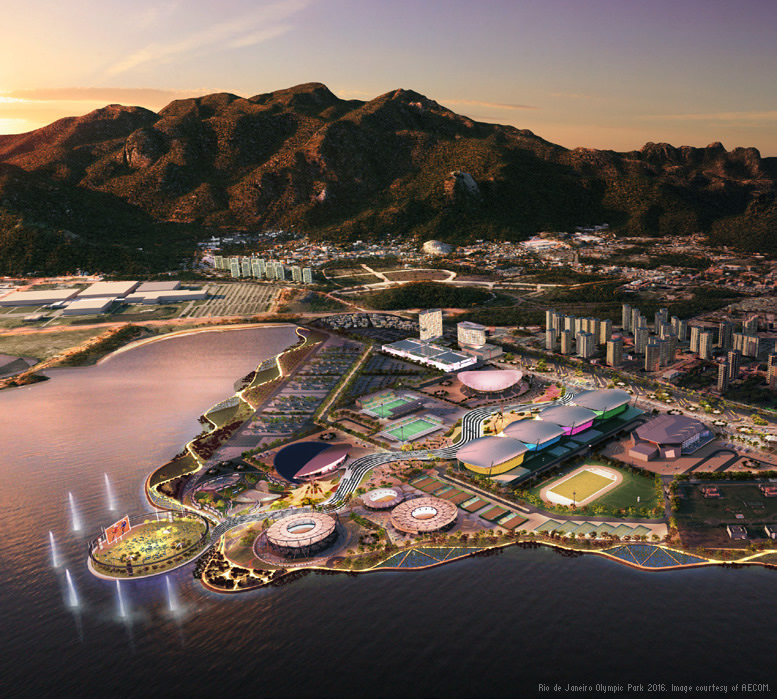 AECOM uses Autodesk software for Rio de Janeiro Olympic Park 2016 project.