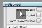 Autodesk Alias: New Profile Tool