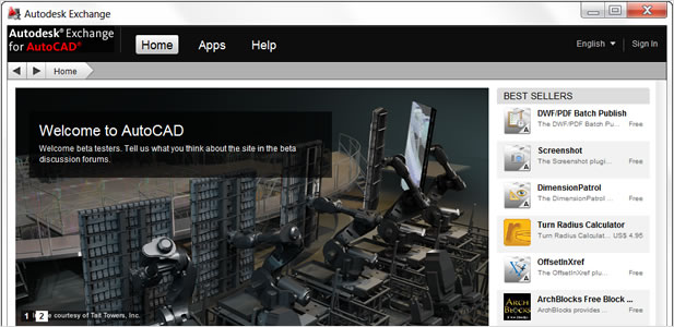 AutoCAD: Autodesk Exchange for AutoCAD