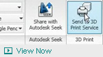View demo of AutoCAD 3D printing functionality.