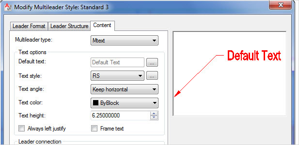 AutoCAD LT: Multileader Enhancements