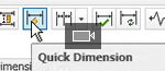 AutoCAD LT: Strumento per quotatura rapida