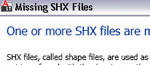 AutoCAD LT: Messaggio di richiesta di file SHX
