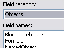 Object property fields for 2D CAD drawings automatically update with AutoCAD LT.