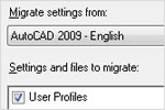 AutoCAD 2013 feature for simplified migration to AutoCAD 2013