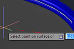 AutoCAD 2013 feature for surface curve extraction