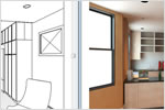 Capture design ideas in a photorealistic state with Revit family products.