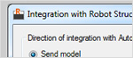 Robot Structural Analysis Professional: Bidirectional links with Revit Structure