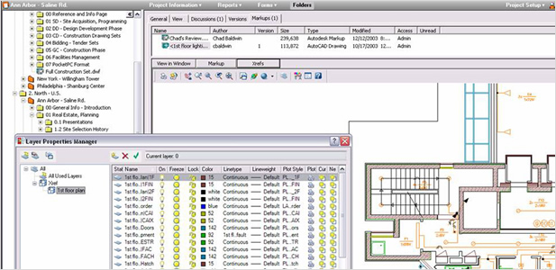 Autodesk Buzzsaw: Layer & Xref Management