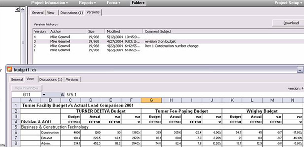 Autodesk Buzzsaw: Version Control