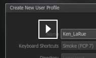 Smoke video tutorial: Creating a user in Smoke