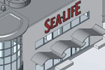 Design West use Revit MEP to create construction documentation for SEA LIFE Aquarium