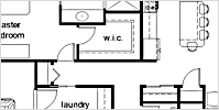 Sample house floor plan