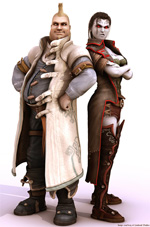 The flexible modeling and animation tools in Softimage helped Lionhead create a wide range of 3D characters.