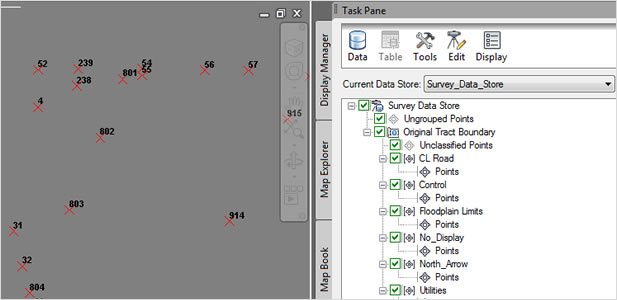 AutoCAD Map 3D: Survey Functionality
