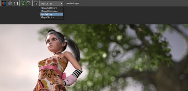 Autodesk Maya: Integrated Renderers