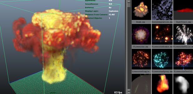 Autodesk Maya: New Simulation Options