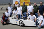 Cicero students use Autodesk Inventor software to design a hydrogen fuel cell car for the Shell Eco-marathon competition.