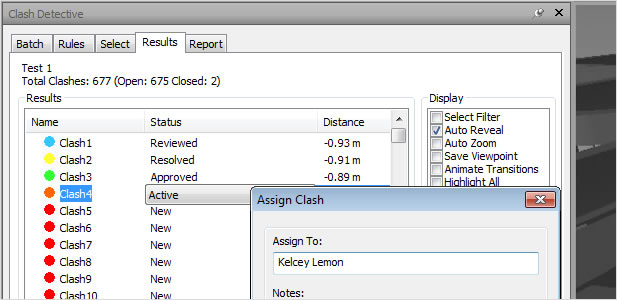 Autodesk Navisworks: Clash Detection Enhancements