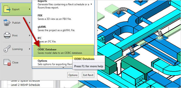Autodesk Revit MEP: Interface to External Databases