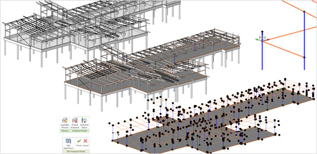 Autodesk Revit Structure: Analytical Model Enhancements
