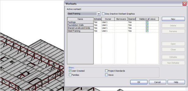 Revit Structure: Multiuser Collaboration