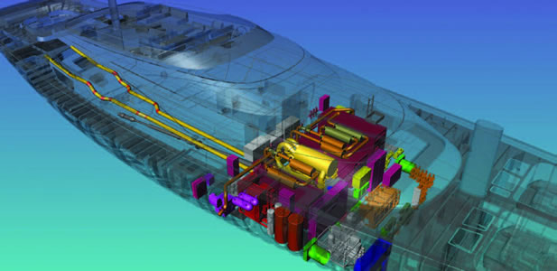 Dutch shipbuilder Royal Huisman uses AutoCAD P&ID piping design software.