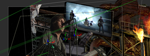 Smoke professional video editing software provides a 3D visual effects workflow