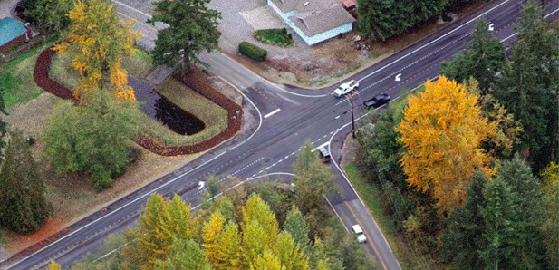 Snohomish County Public Works uses AutoCAD Civil 3D and Autodesk Vault software to design complex road realignment.