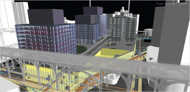 Stantec uses Autodesk BIM for Infrastructure solutions to help build a mixed-use structure for Columbia University