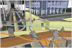 Stantec uses Autodesk BIM for Infrastructure solutions to help build a mixed-use structure for Columbia University