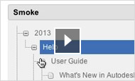 Smoke video tutorial: Toolbar and help
